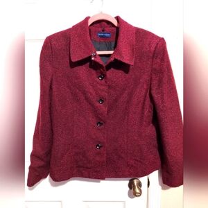 Red Women's Blazer